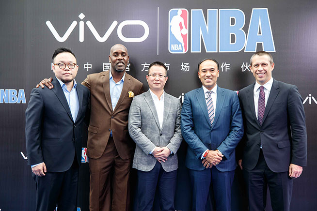 vivo跨界新篇章：牽手NBA，將推定制手機(jī)